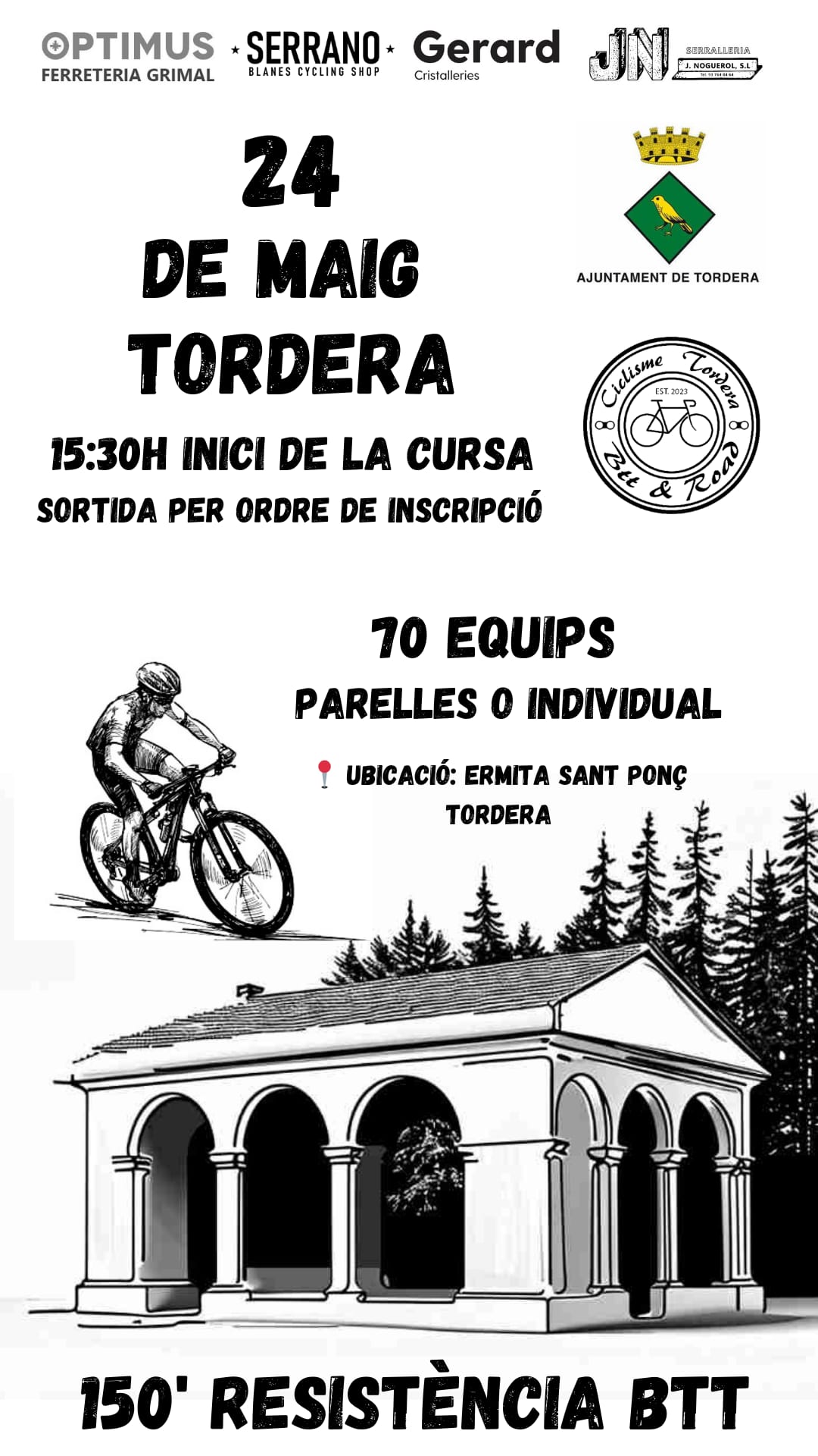 Cursa 150' de Resistència BTT Tordera