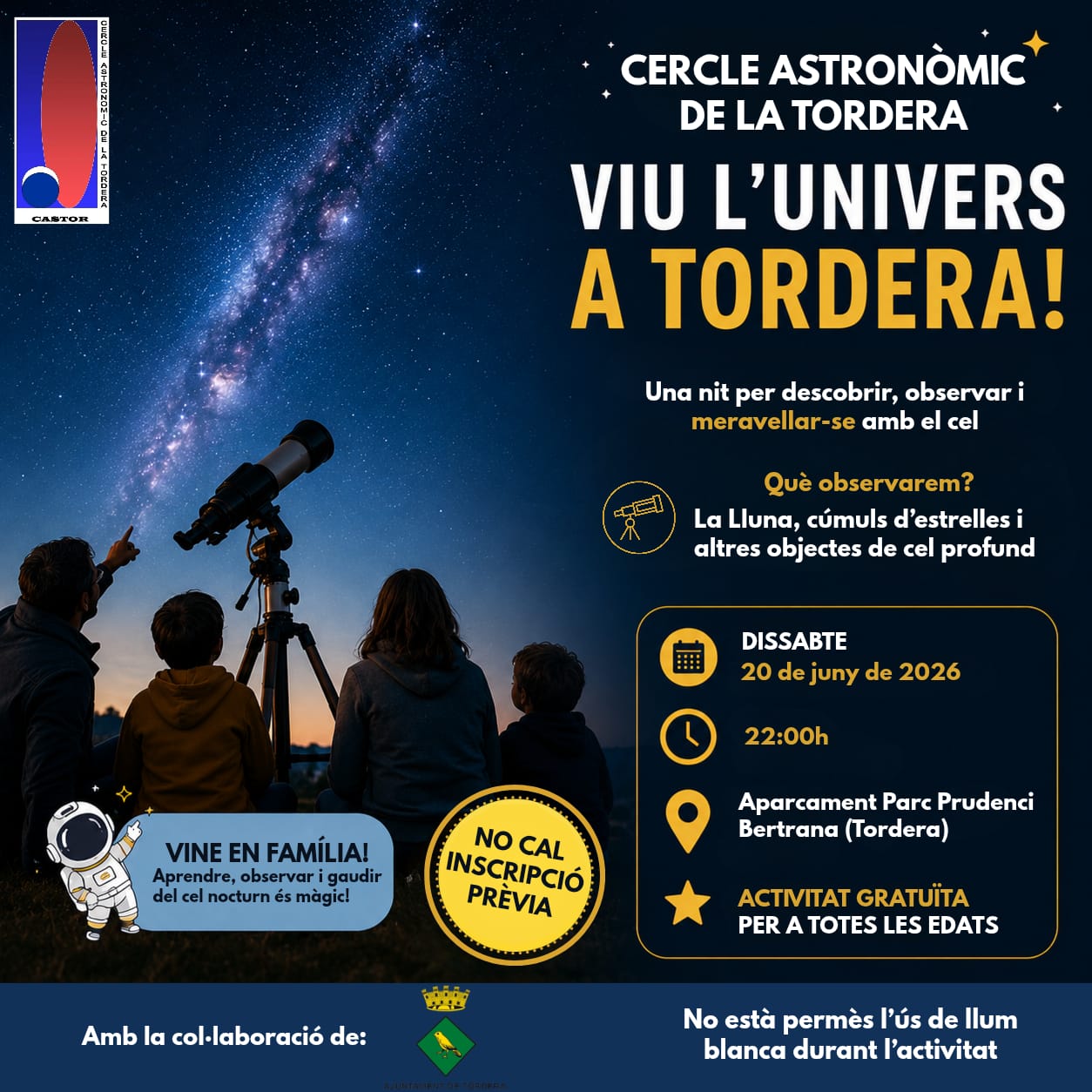 OBSERVACI�? Cercle Astronòmic de la Tordera