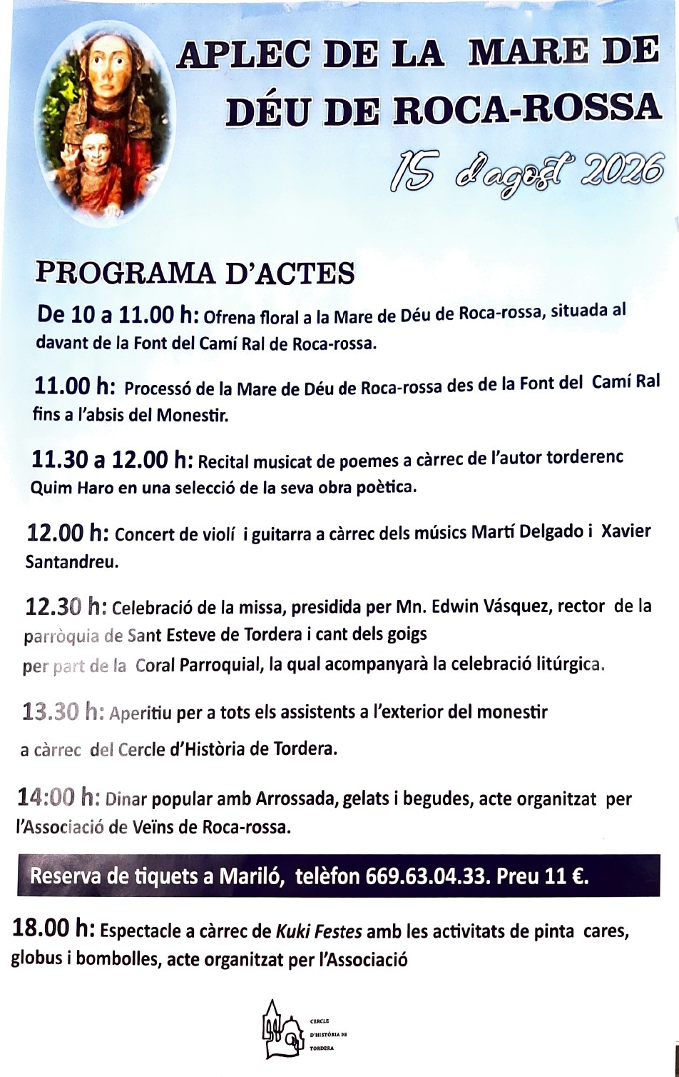 APLEC de la Mare de Déu de Roca Rossa