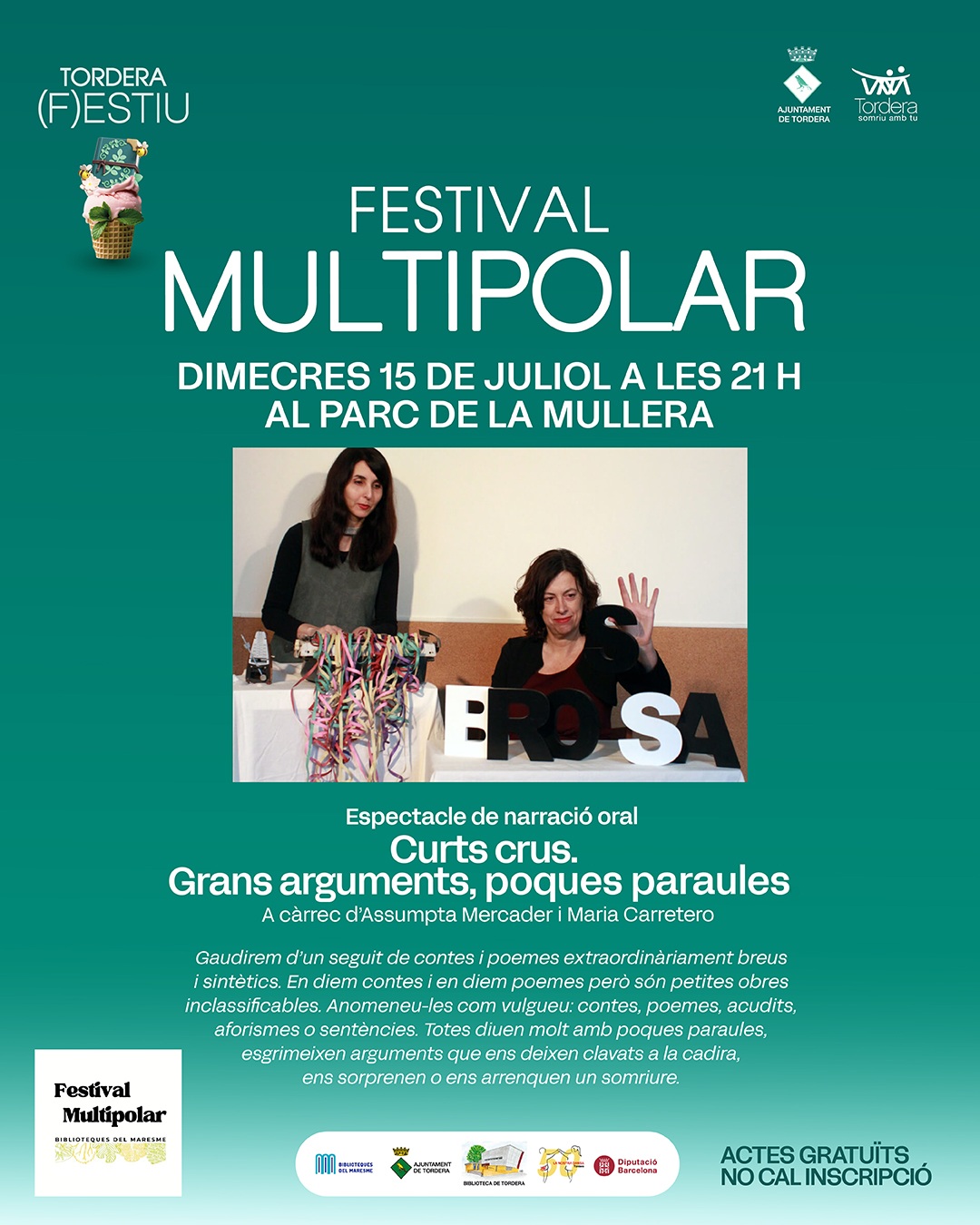 FESTIVAL MULTIPOLAR Espectacle narració oral