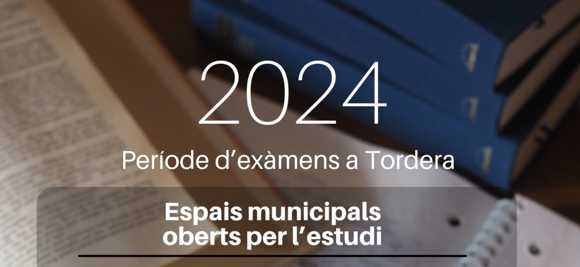 Tordera comptarà amb nous espais d'estudi durant el període d'exàmens