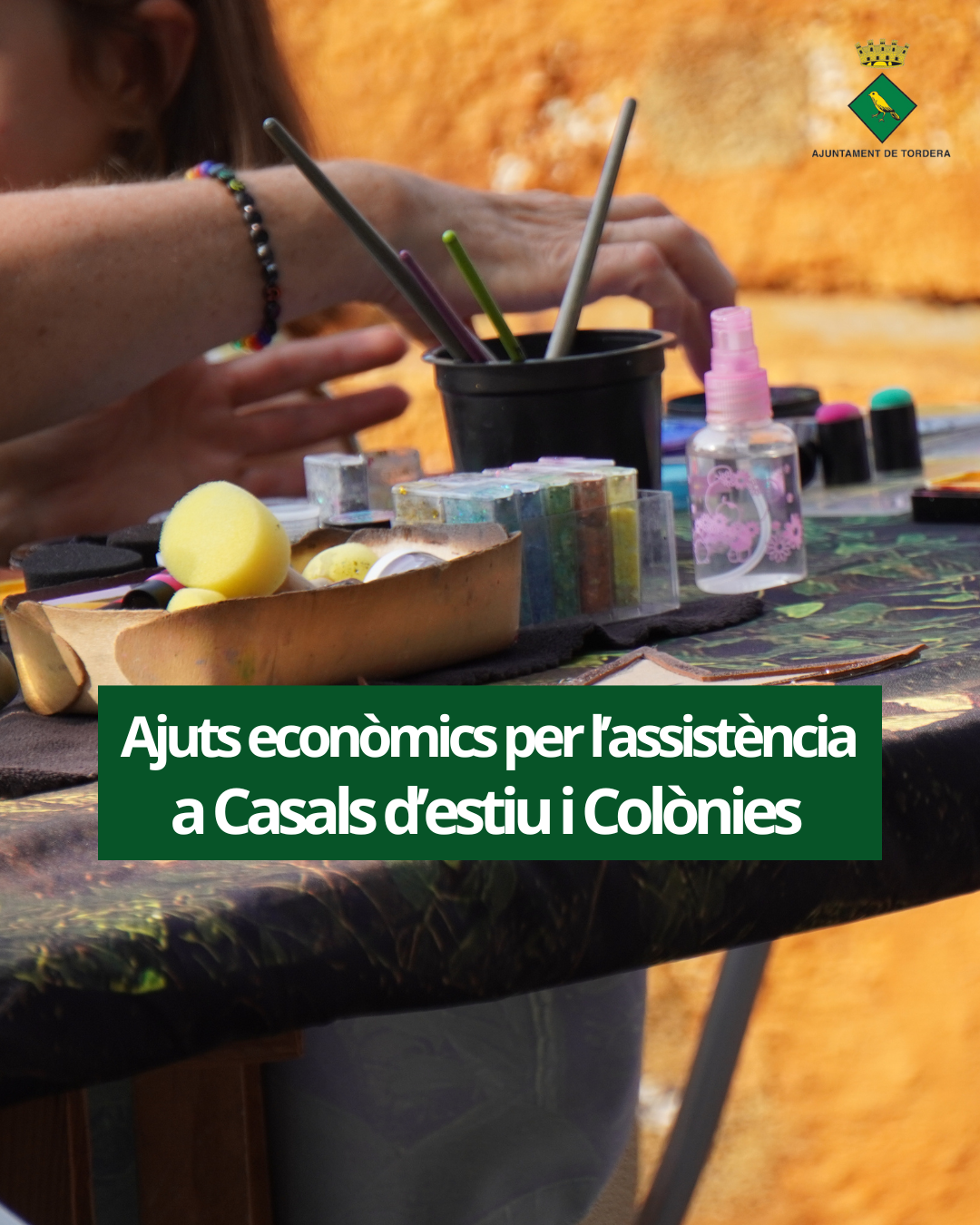Oberta la convocatòria per a la concessió d'ajuts econòmics pels nens i nenes que participin a casals d'estiu i/o colònies 2025