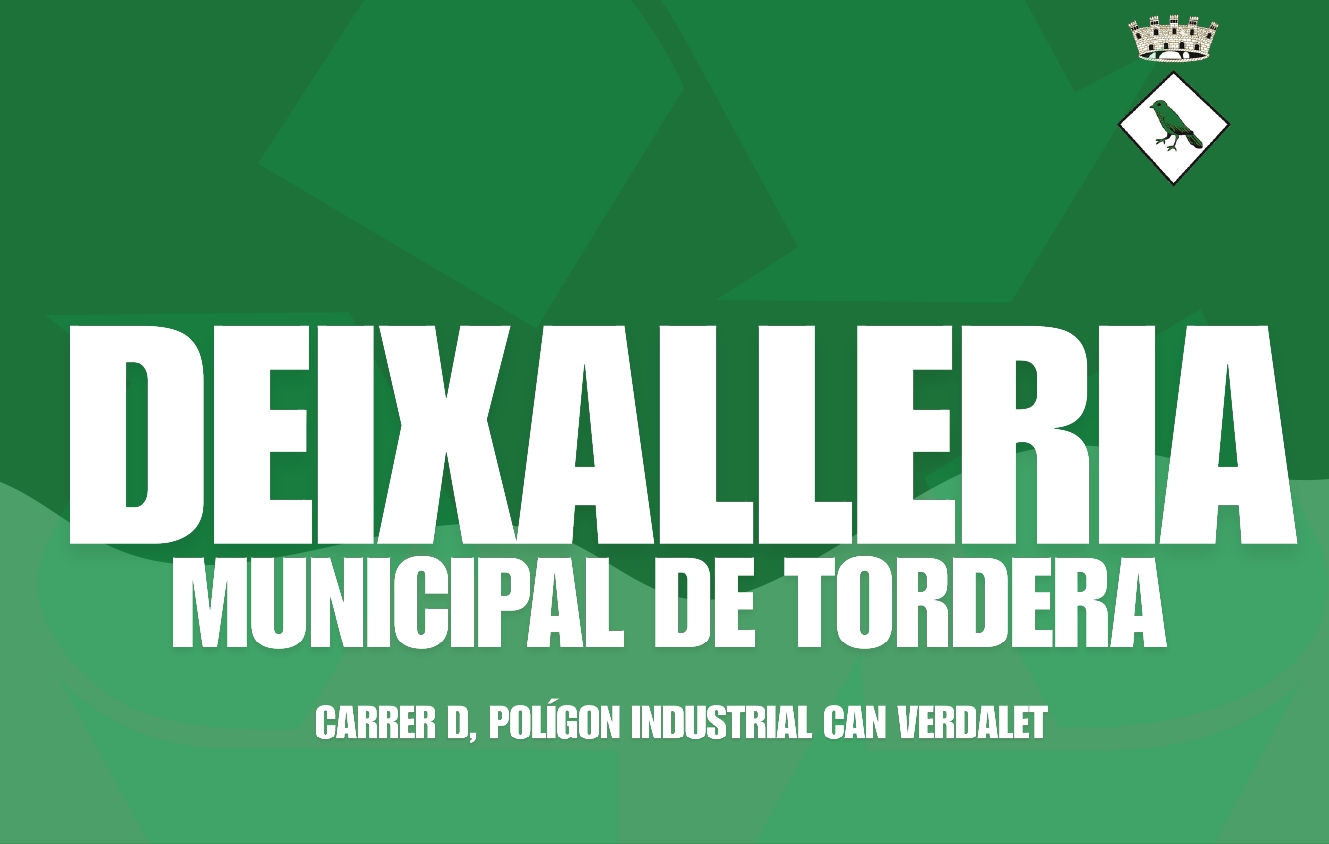 L'Ajuntament de Tordera implementa una nova targeta d'ús de la deixalleria municipal