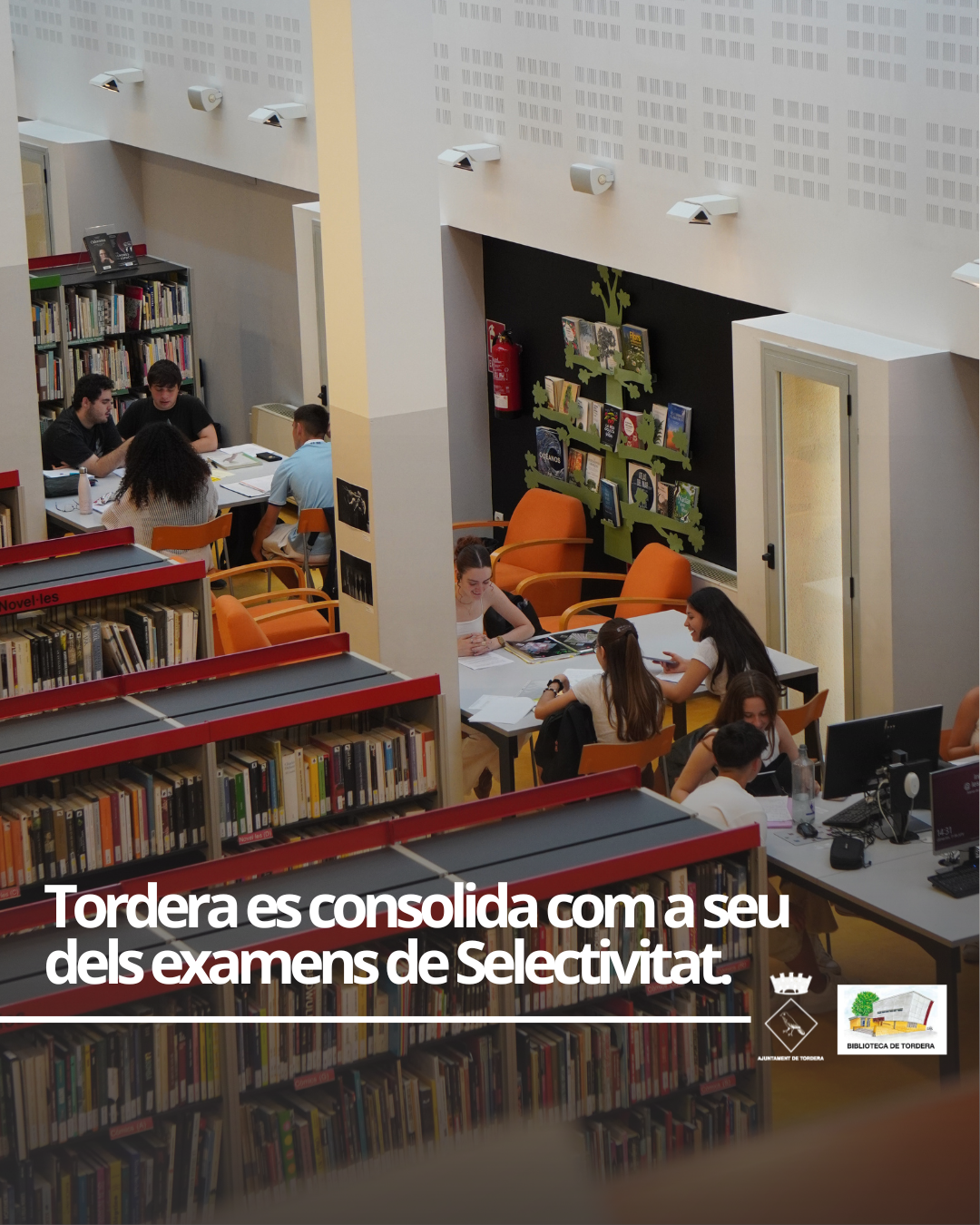 Tordera es consolida com a seu de les proves de Selectivitat