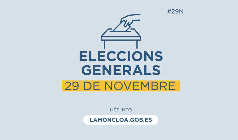 Eleccions a les Corts Generals del 29 de novembre de 2026