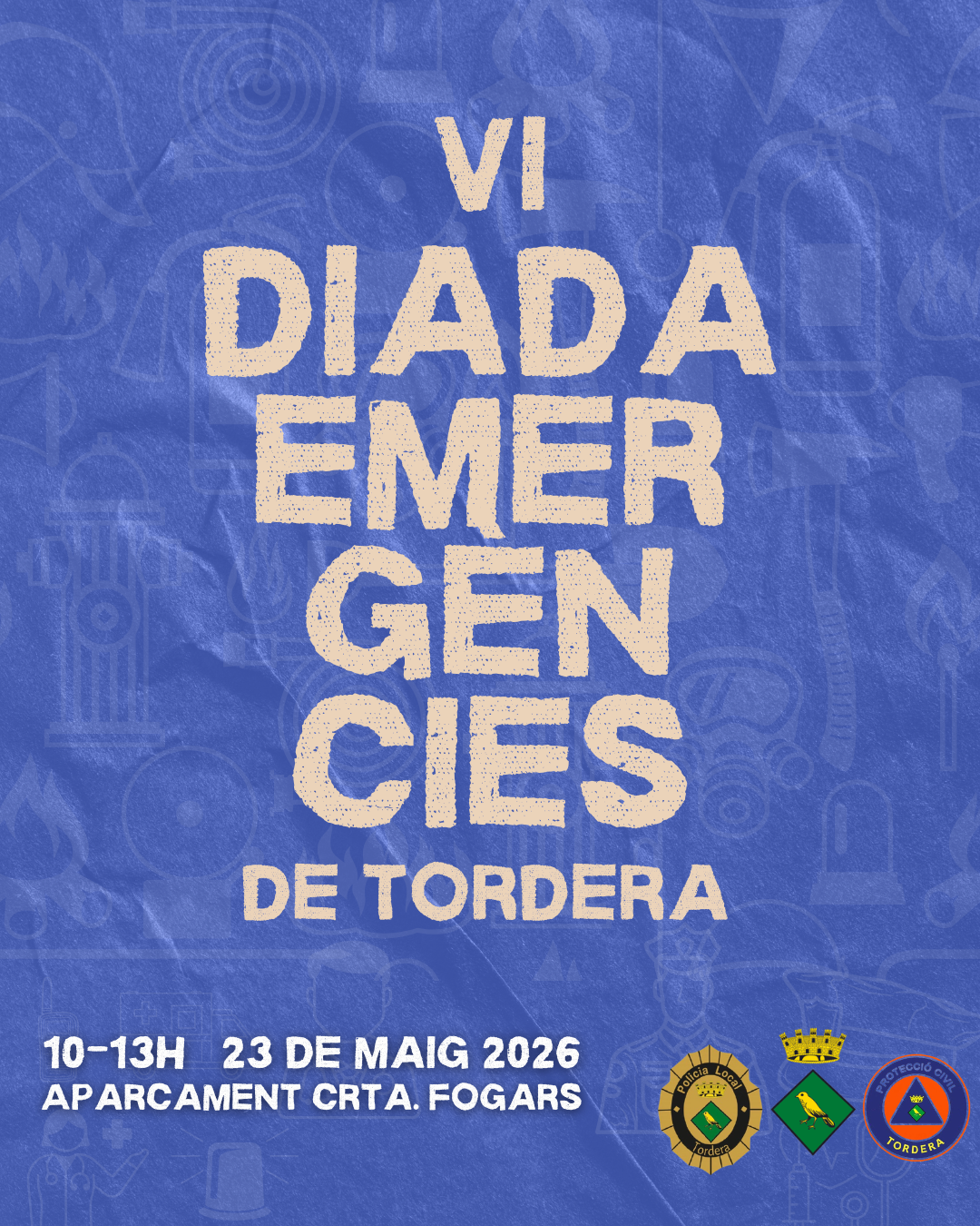 El dissabte 23 de maig arriba la 6a Diada dels Cossos d'Emerg&egrave;ncies de Tordera